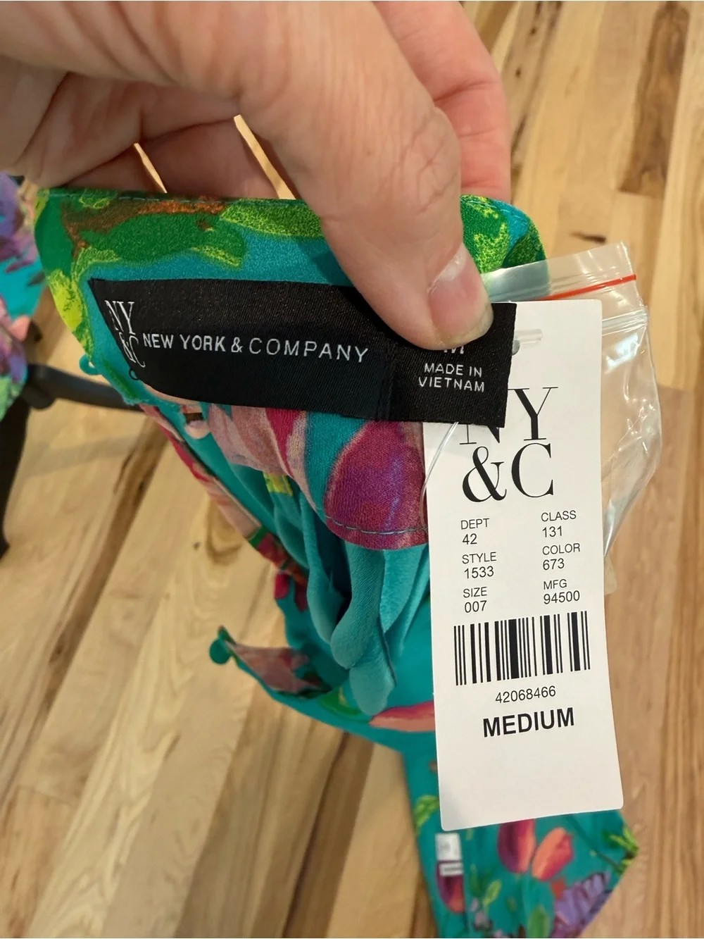 NWT New York & Company Floral 2-Piece Pant Set – Medium